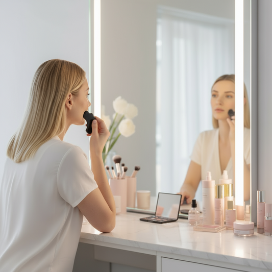 Gua Sha Facial Massage Tools Gua Sha Scraping Tools for Face Bian Stone Traditional Massage Tool Traditional Scraper Tool Black (Gift Package)