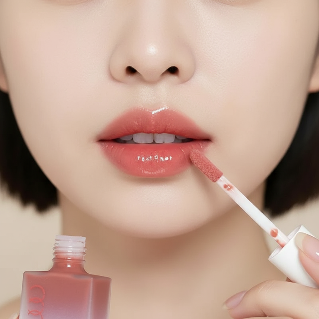 DAIMANPU Small Ice Cube Jelly Lip Lacquer Lip Gloss