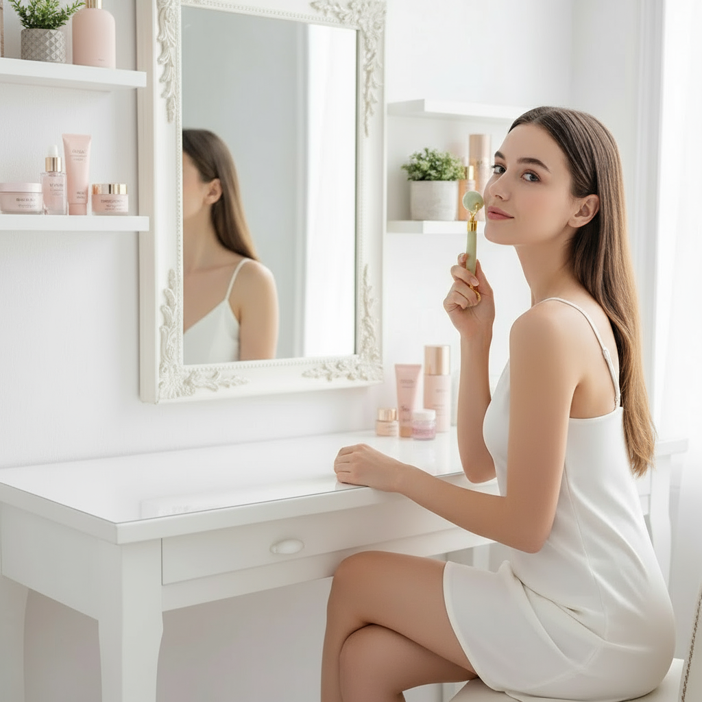 Jade Roller & Gua Sha Gift Box