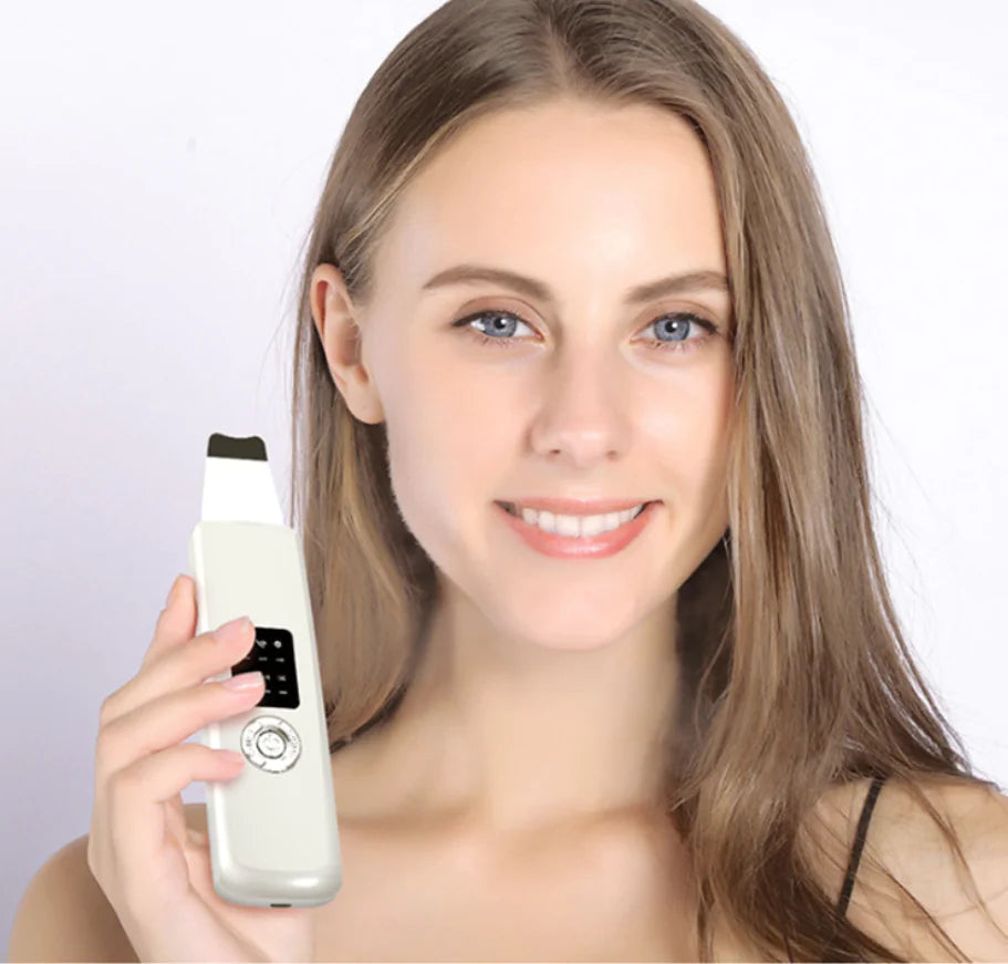 Pore Cleansing Exfoliation Beauty Device with Plug