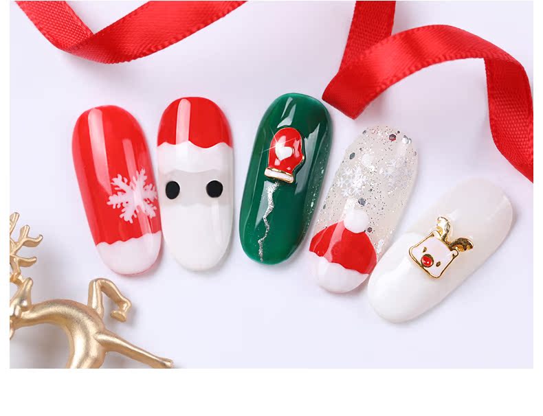 Goya Christmas Nail Art Accessories with Snowflake Design