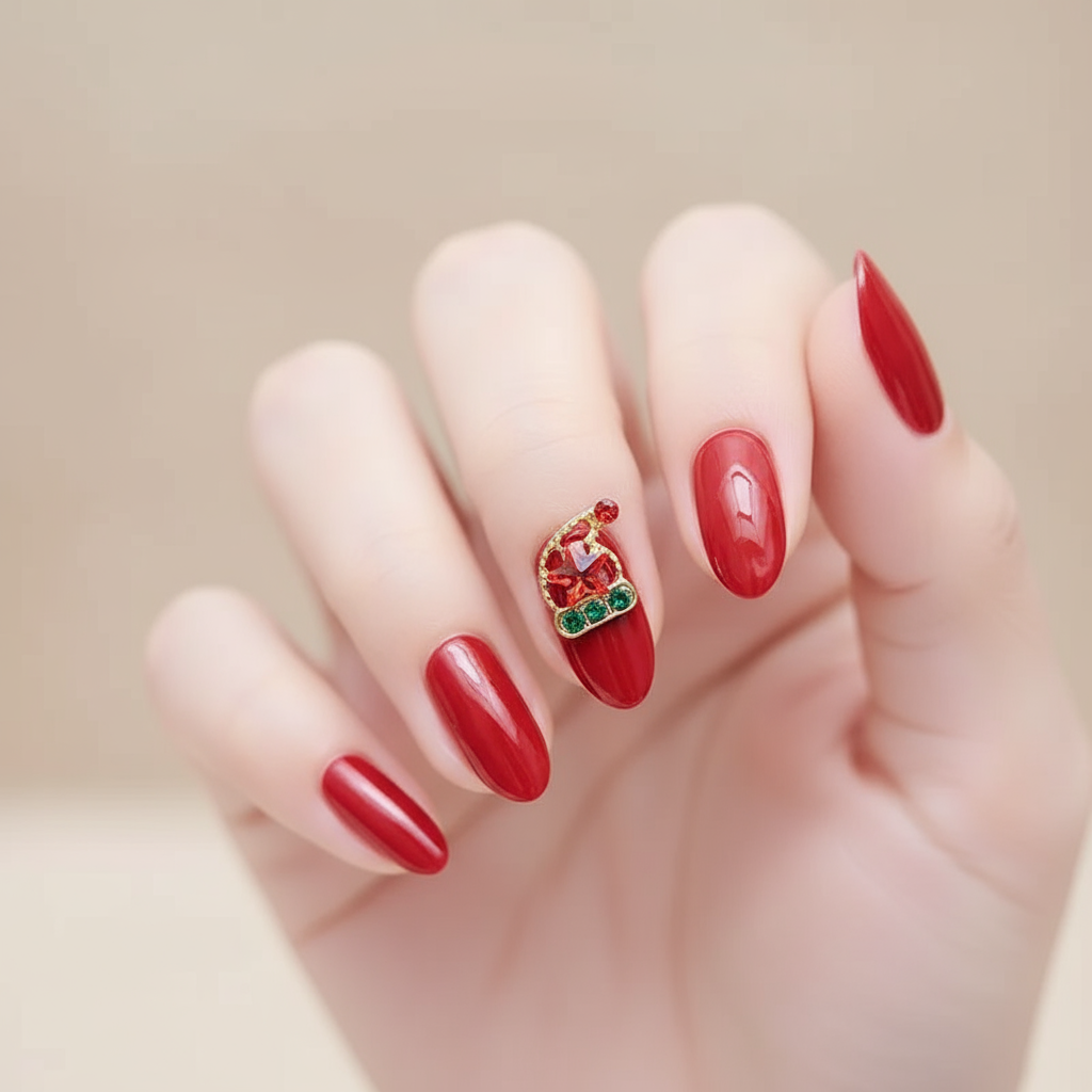 Goya Christmas Nail Art Accessories with Snowflake Design