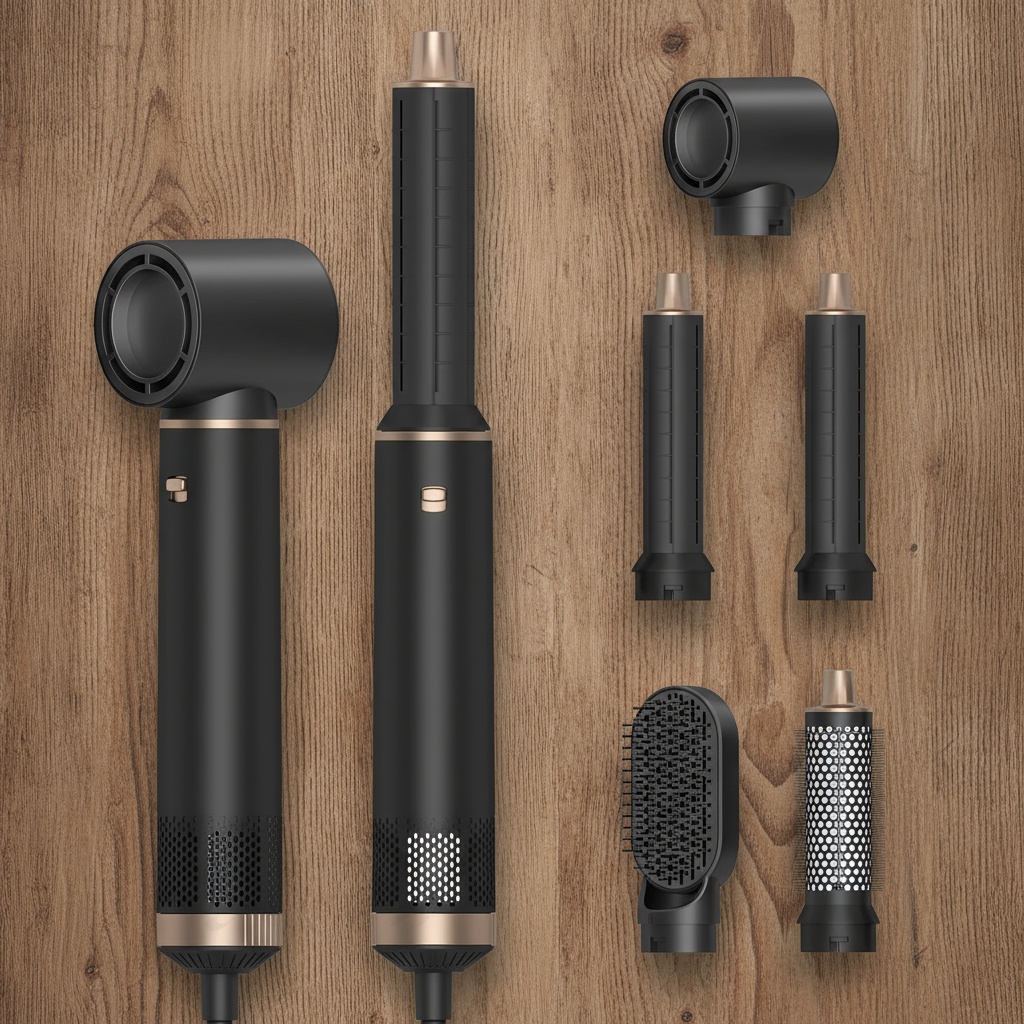 Five-in-One Hair Curler