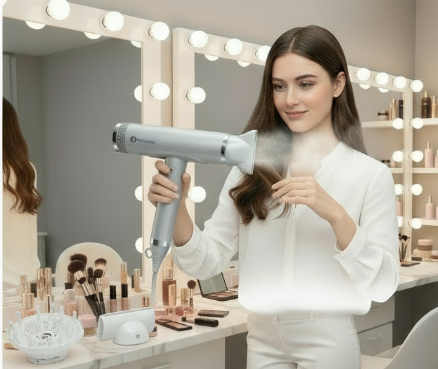 Slopehill Professional Hair Dryer with Diffuser High Speed Blow Dryer with Brushless Motor for Salon Use Ionic Hair Dryer Lightweight Compact Hair Dryer for Travel Low Noise Home Ceramic