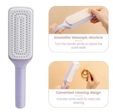 Easy Sweep Self-Cleaning Brush