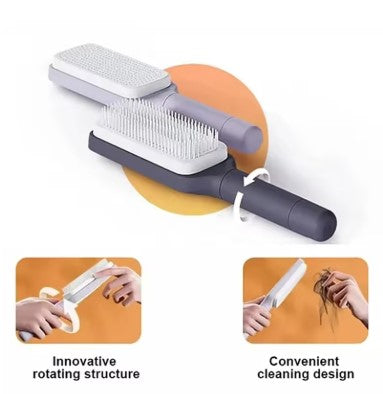Easy Sweep Self-Cleaning Brush