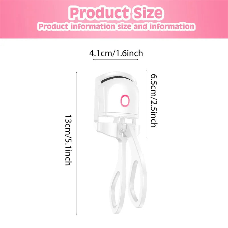 Travel-Friendly Heated Lash Curler