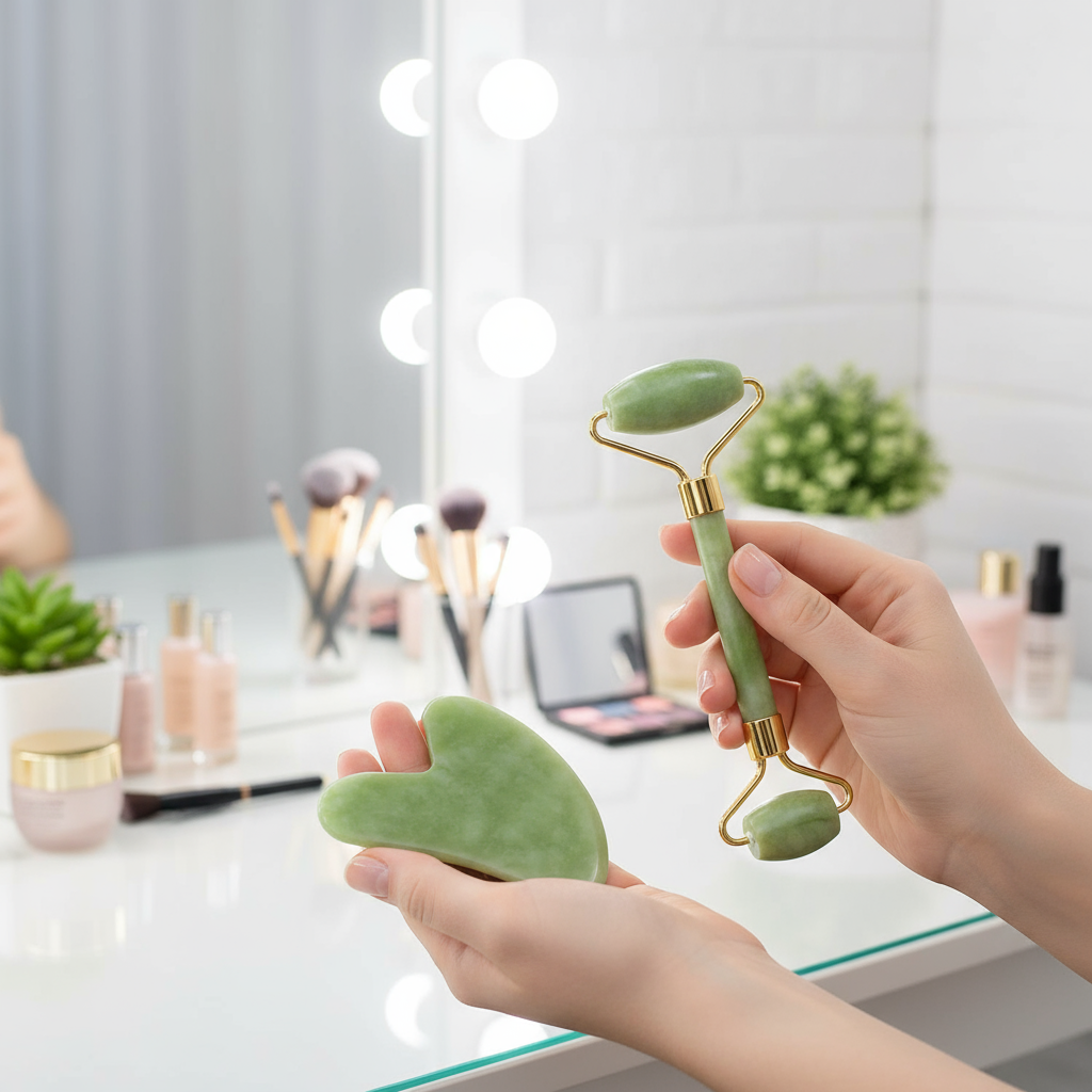 Jade Roller & Gua Sha Gift Box