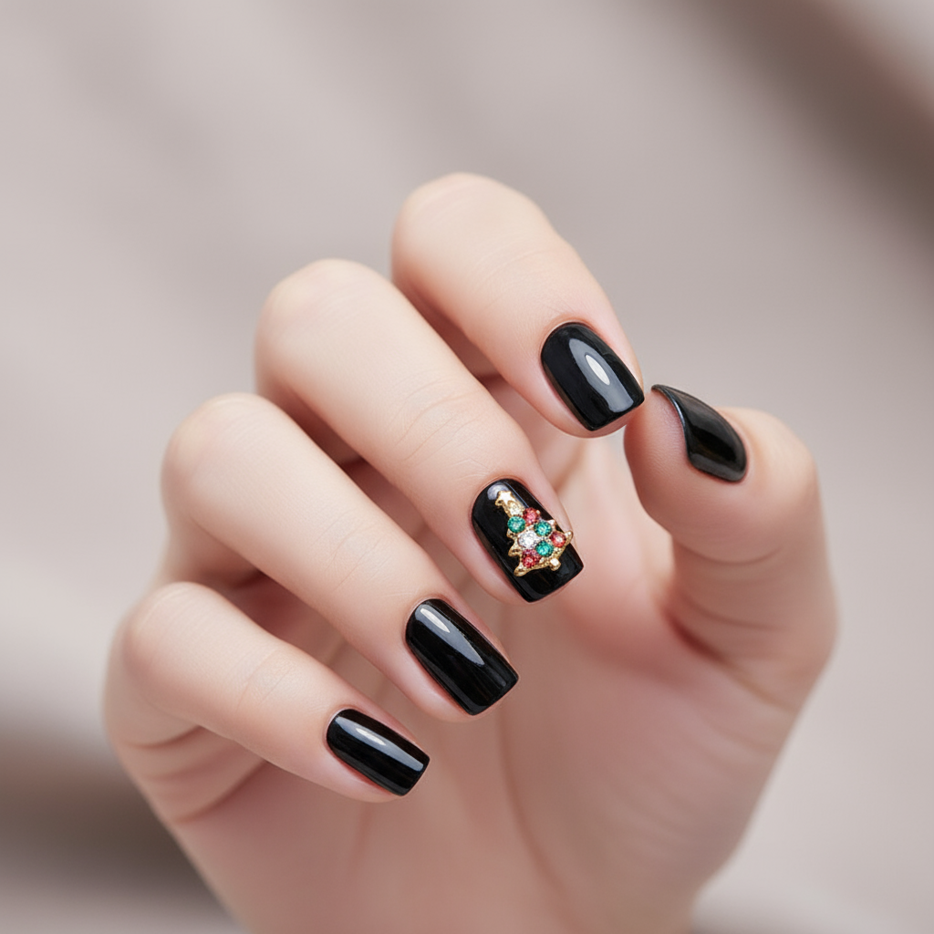 Goya Christmas Nail Art Accessories with Snowflake Design