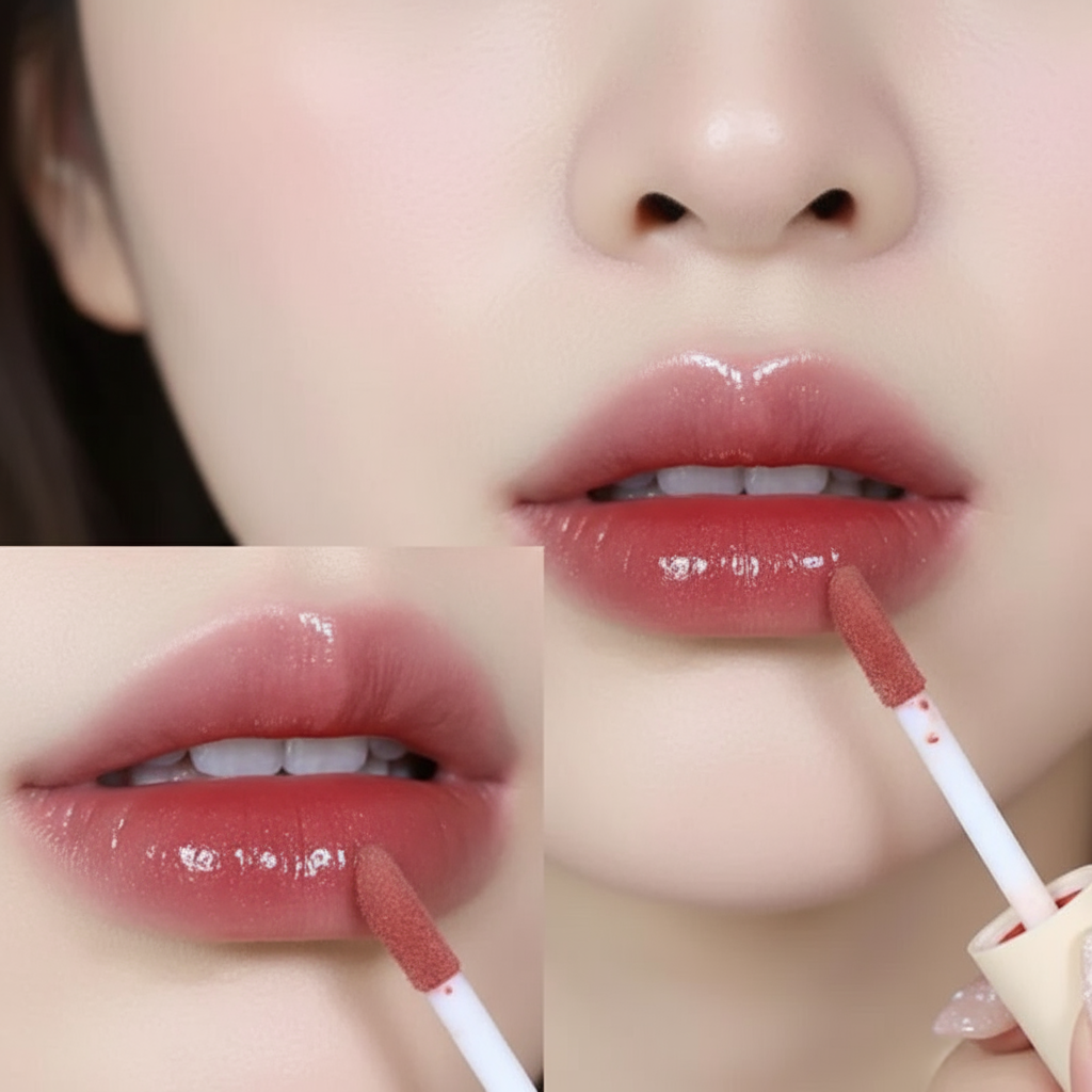 DAIMANPU Small Ice Cube Jelly Lip Lacquer Lip Gloss