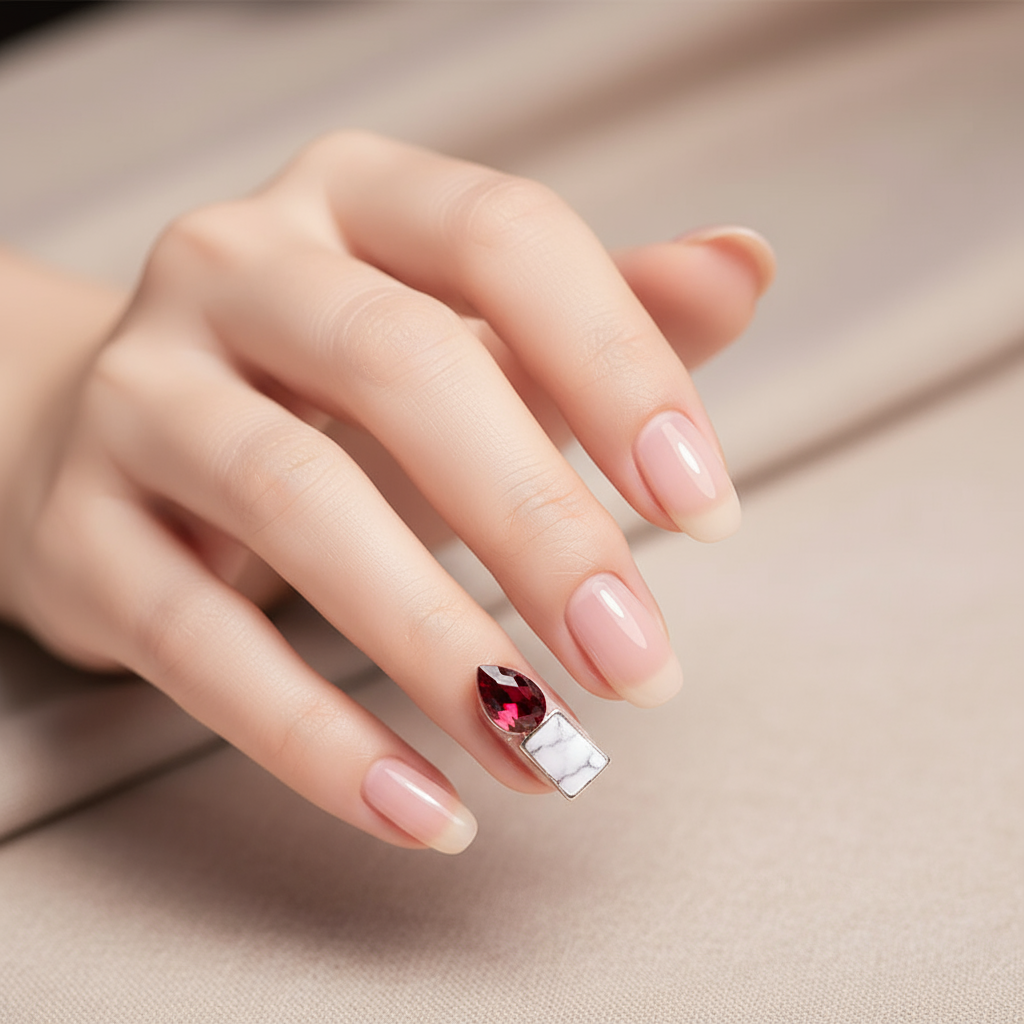 Goya Christmas Nail Art Accessories with Snowflake Design