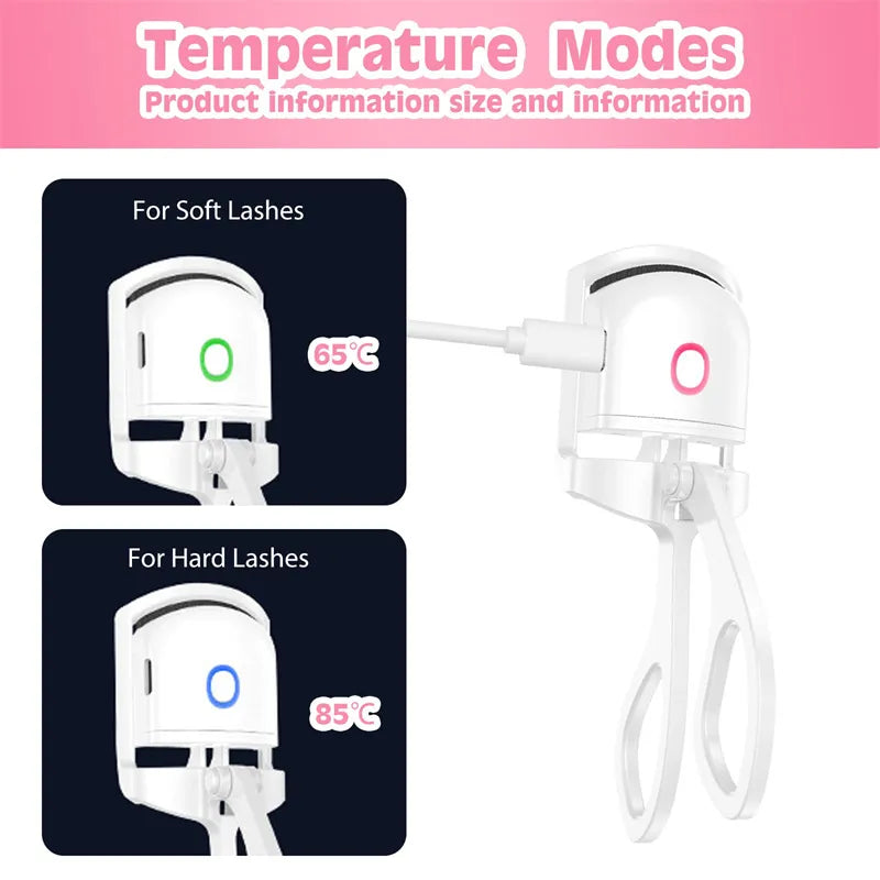 Travel-Friendly Heated Lash Curler