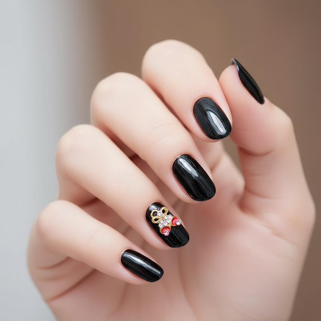 Goya Christmas Nail Art Accessories with Snowflake Design