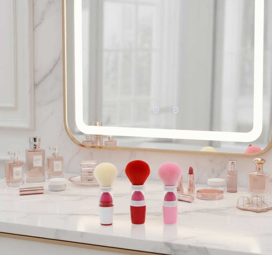 Blush Brush, Setting Powder Brush, Makeup Brush Set