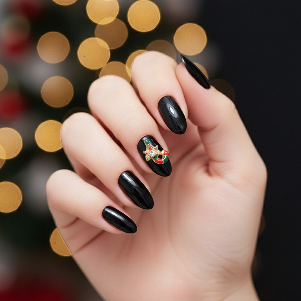 Goya Christmas Nail Art Accessories with Snowflake Design
