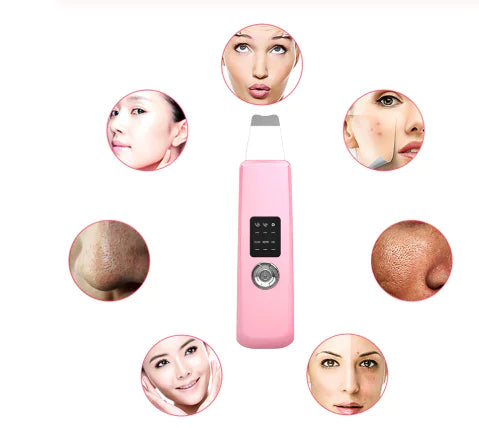 Pore Cleansing Exfoliation Beauty Device with Plug