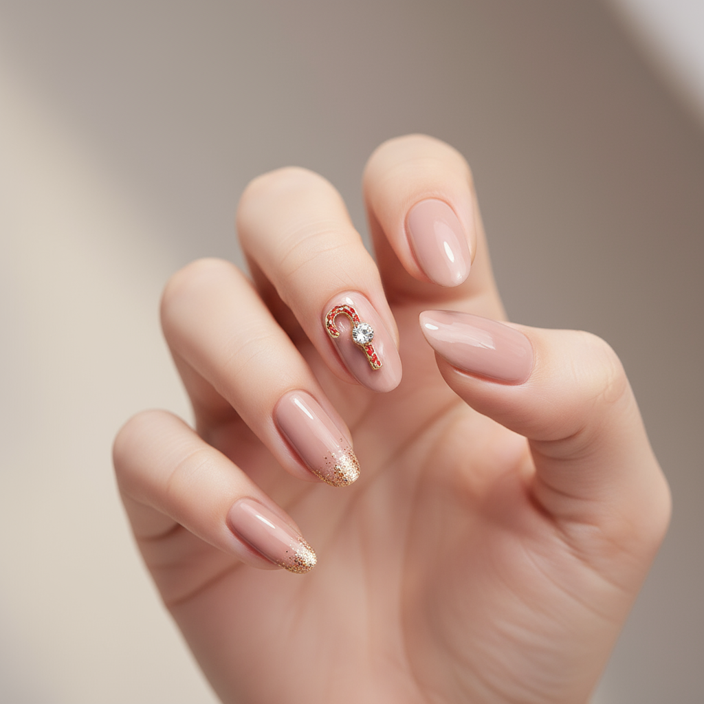 Goya Christmas Nail Art Accessories with Snowflake Design